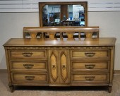 CONTEMPORARY FRUITWOOD BEDSTEA