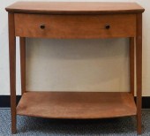 CONTEMPORARY FRUITWOOD CONSOLE