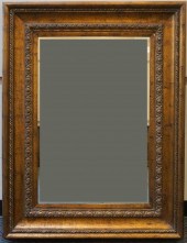 CONTEMPORARY FRUITWOOD FRAMED