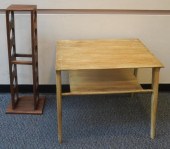 CONTEMPORARY FRUITWOOD SIDE TA