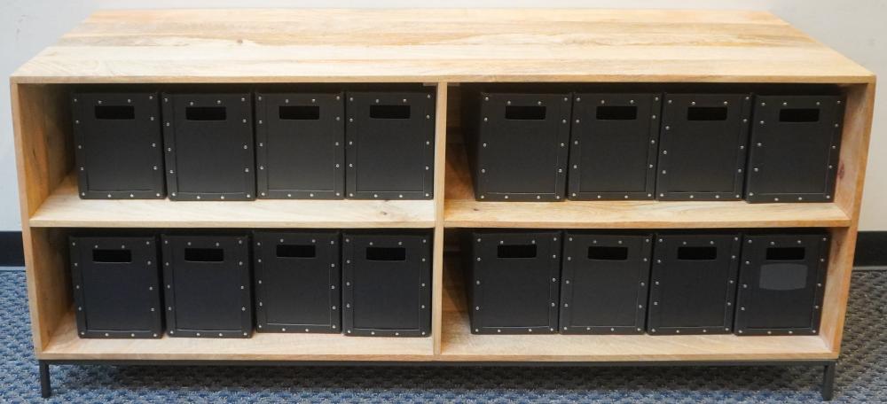 CONTEMPORARY FRUITWOOD SIDEBOARD