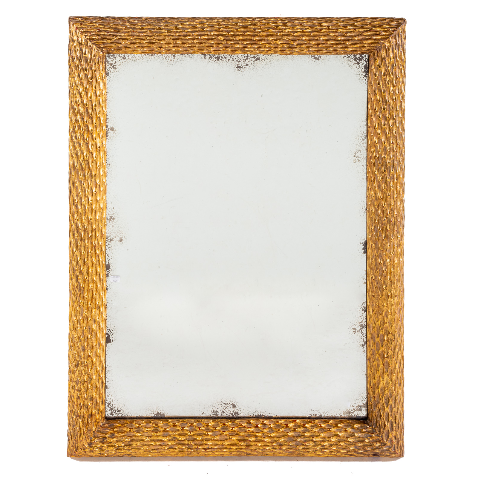 CONTEMPORARY GILT WOOD DISTRESSED