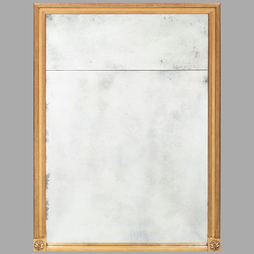 CONTEMPORARY GILTWOOD MIRROR6 ft. 6