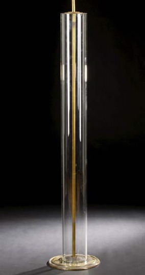 Contemporary Glass Floor Lamp,  the