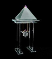 Contemporary Glass Sculpture W