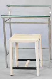 CONTEMPORARY GLASS TOP WRITING