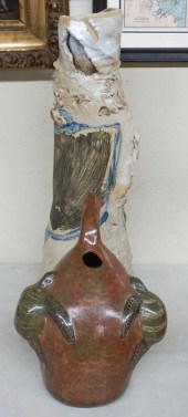 CONTEMPORARY GLAZED POTTERY VA