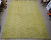 CONTEMPORARY GREEN FLAT WEAVE