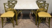 CONTEMPORARY GREEN PAINTED FAU