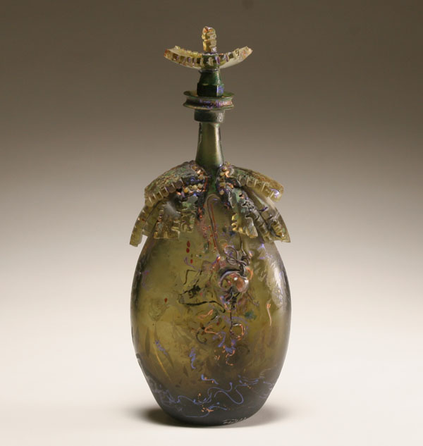 Contemporary green studio glass