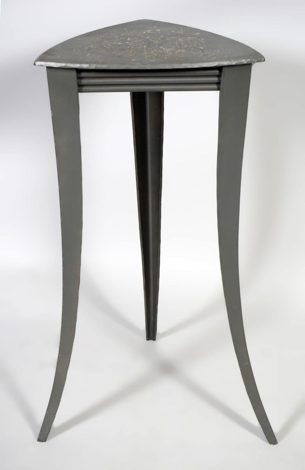 CONTEMPORARY GREY PATINATED IRON