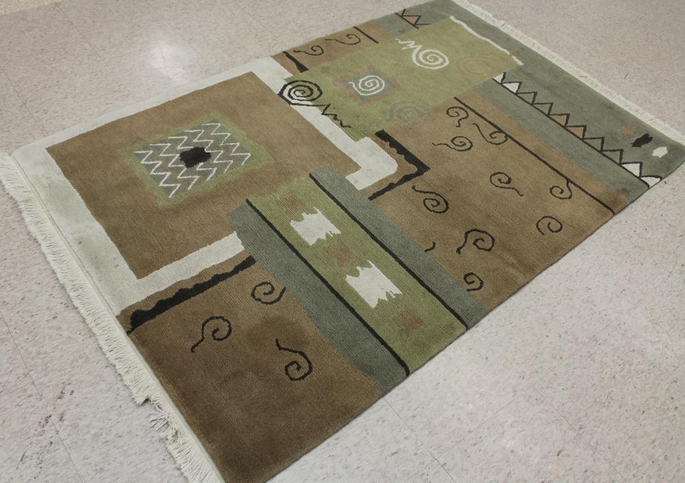 CONTEMPORARY HAND KNOTTED NEPALI