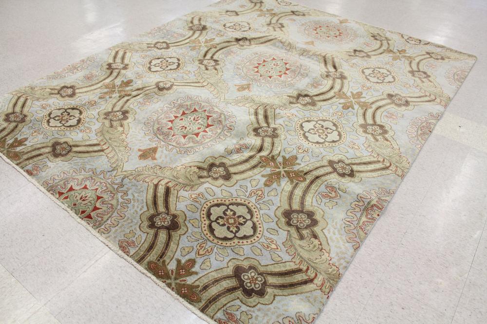 CONTEMPORARY HAND KNOTTED