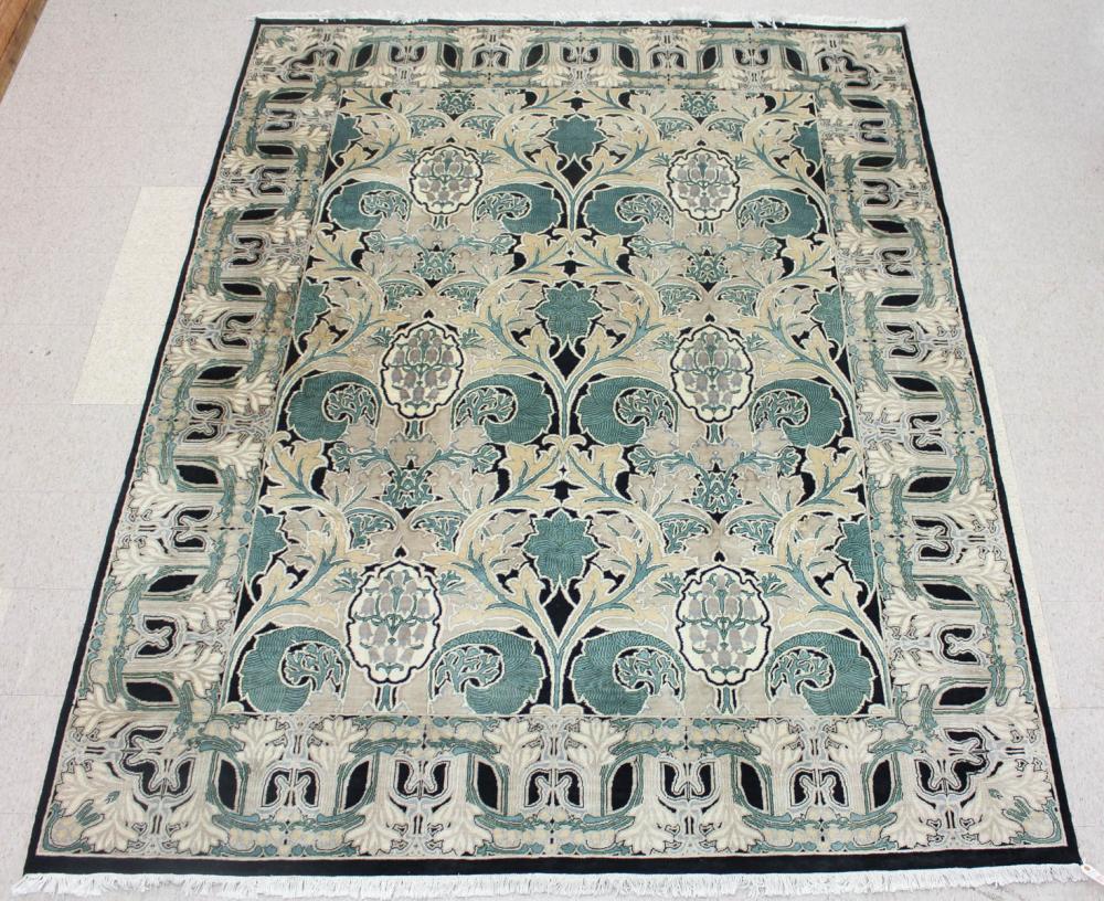 CONTEMPORARY HAND KNOTTED