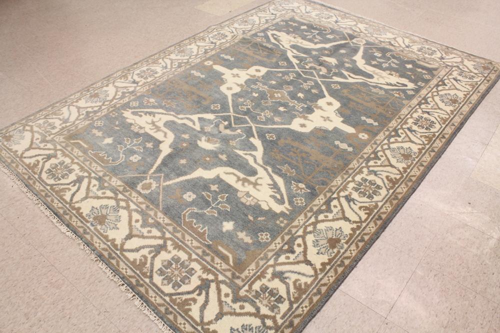 CONTEMPORARY HAND KNOTTED