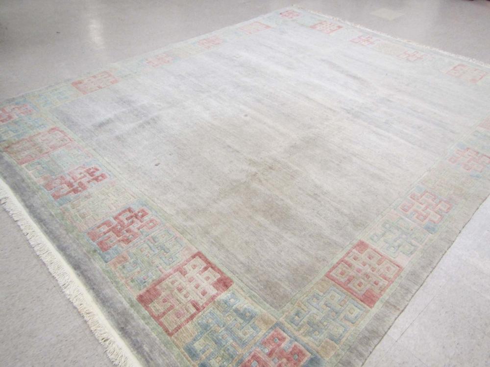 CONTEMPORARY HAND KNOTTED TIBETAN