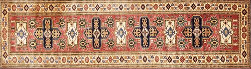 CONTEMPORARY HAND WOVEN KAZAK