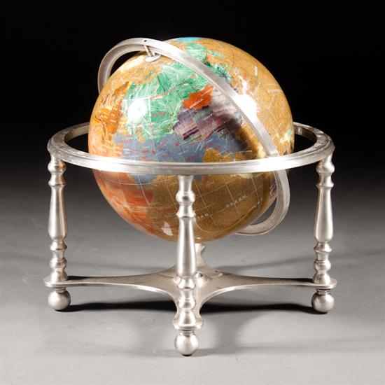 Contemporary hardstone inlaid and