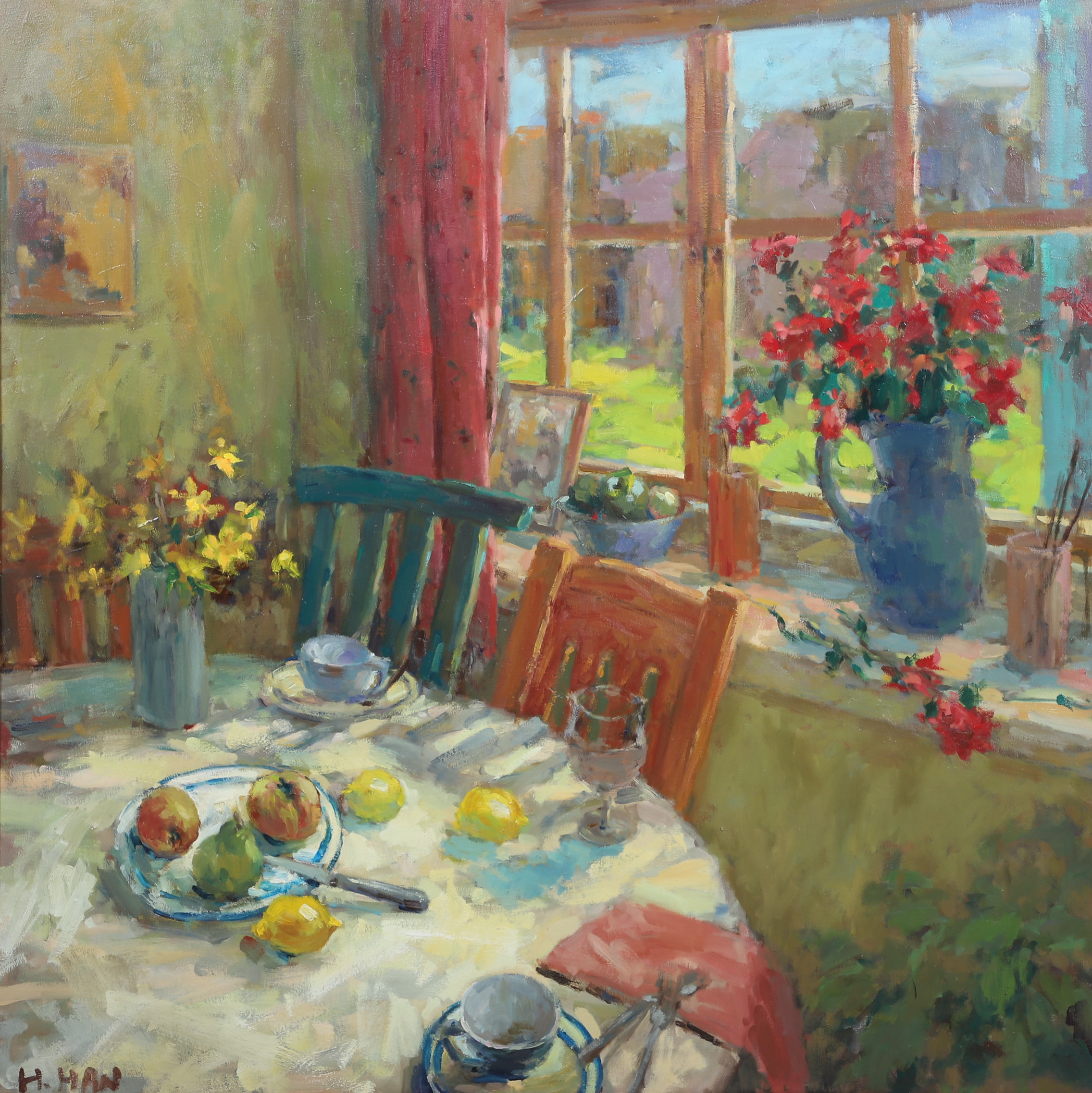Contemporary interior still life