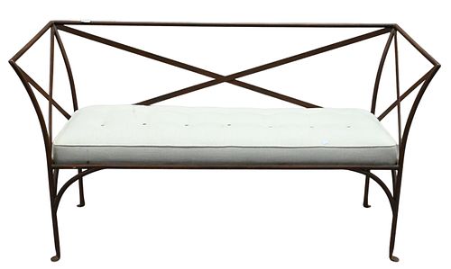 CONTEMPORARY IRON BENCHContemporary