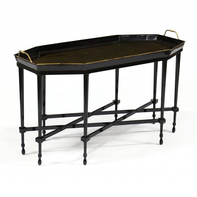 CONTEMPORARY ITALIAN TOLE TRAY ON