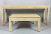 CONTEMPORARY LACQUERED RATTAN
