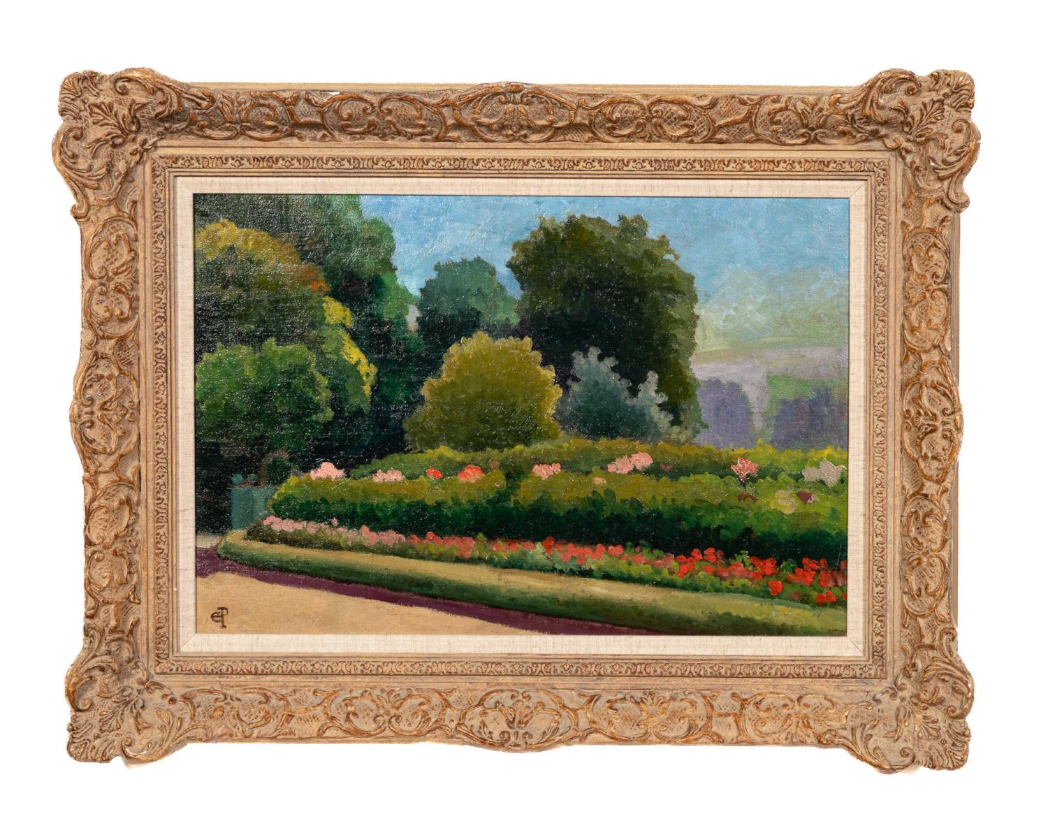 CONTEMPORARY LANDSCAPE GARDEN SCENE