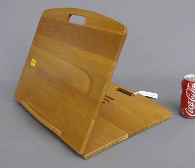 Contemporary lap desk.