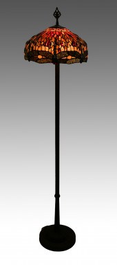 CONTEMPORARY LEADED GLASS DRAG