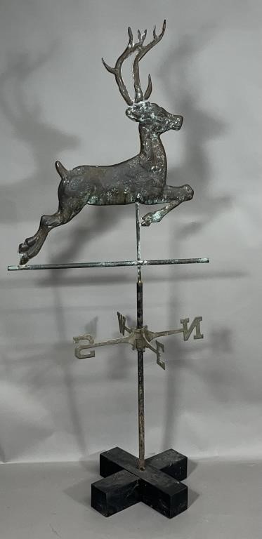 CONTEMPORARY LEAPING DEER FULL BODY