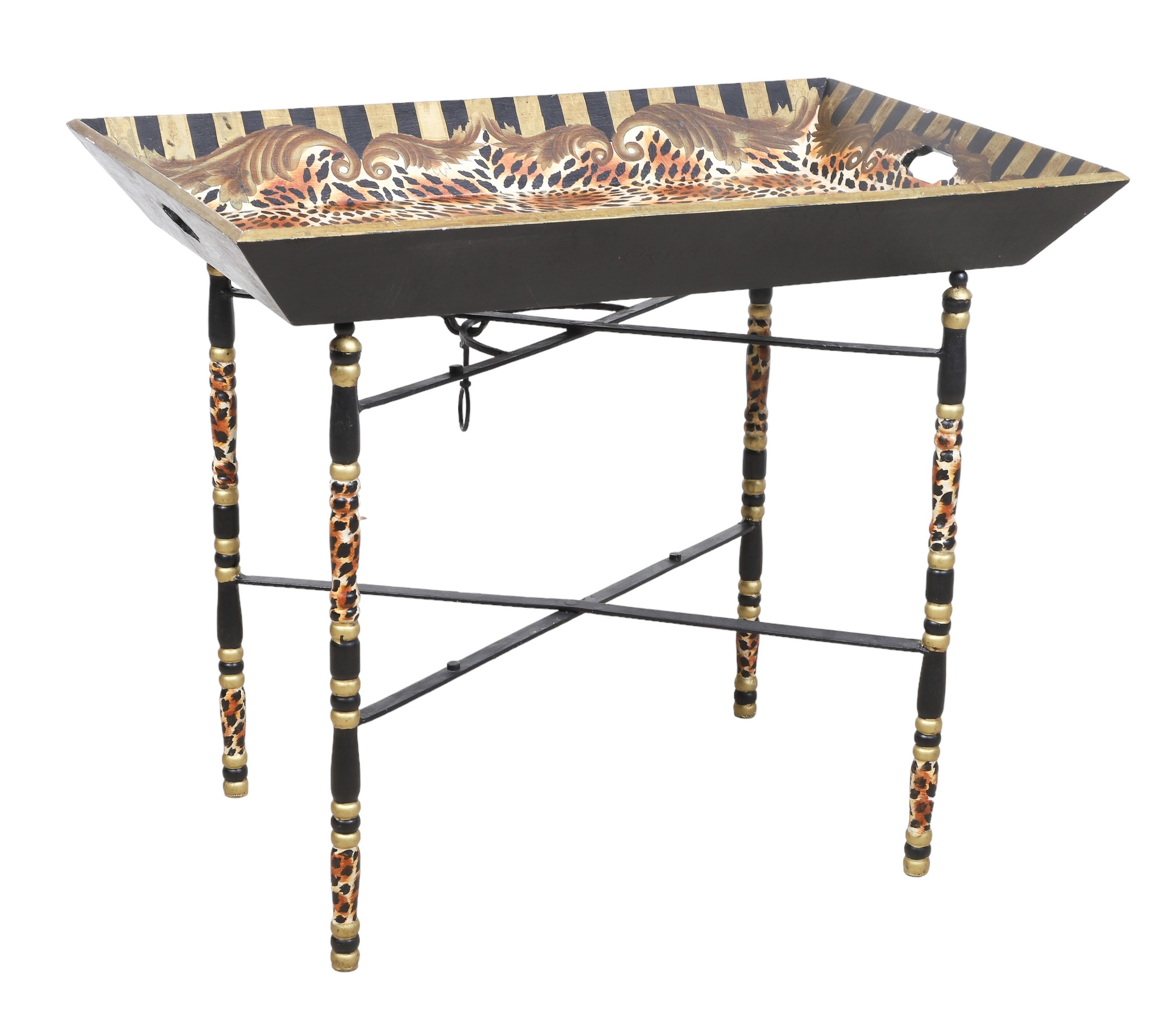 Contemporary Leopard paint