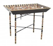 Contemporary Leopard paint dec