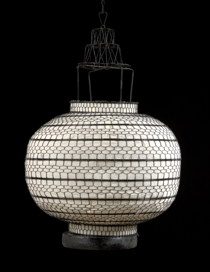 Contemporary Linen-Lined Wirework
