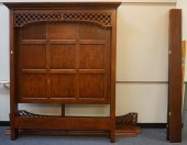 CONTEMPORARY MAHOGANY CANOPY Q