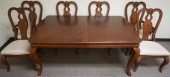 CONTEMPORARY MAHOGANY DINING T