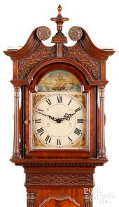CONTEMPORARY MAHOGANY DWARF CL