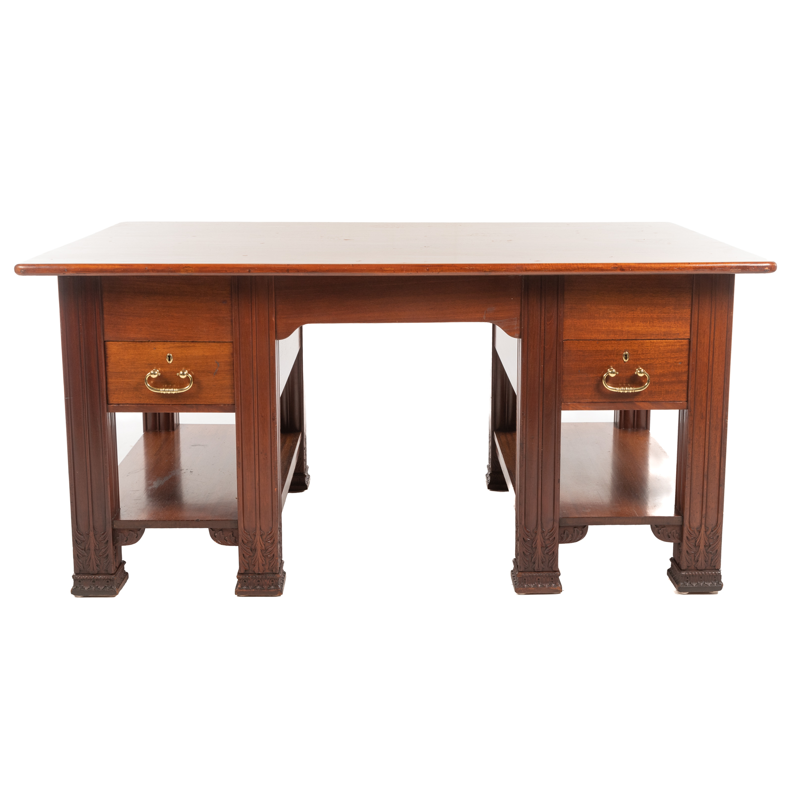 CONTEMPORARY MAHOGANY EXECUTIVE