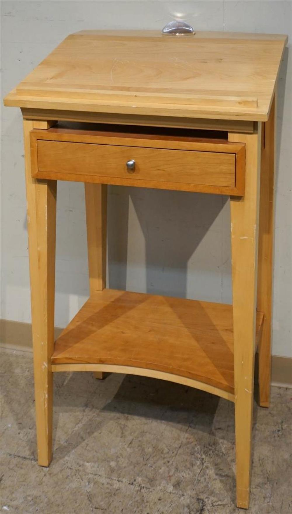 CONTEMPORARY MAPLE FINISH LECTURN