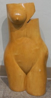 CONTEMPORARY MAPLE SCULPTURE O