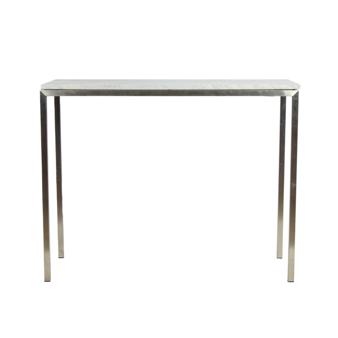 CONTEMPORARY MARBLE TOP CONSOLE
