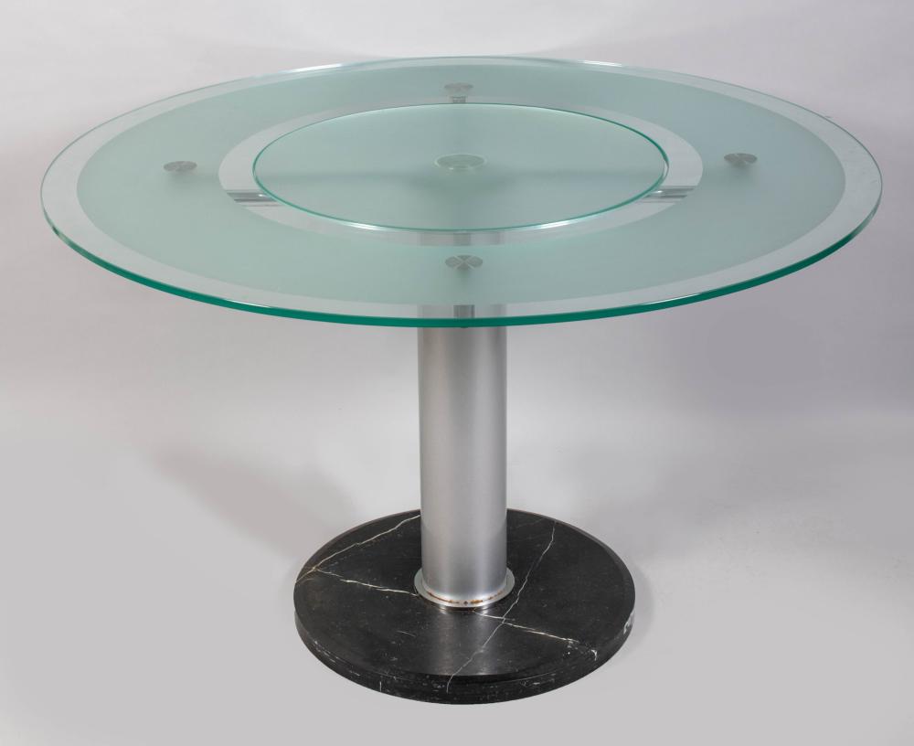 CONTEMPORARY METAL, GLASS AND