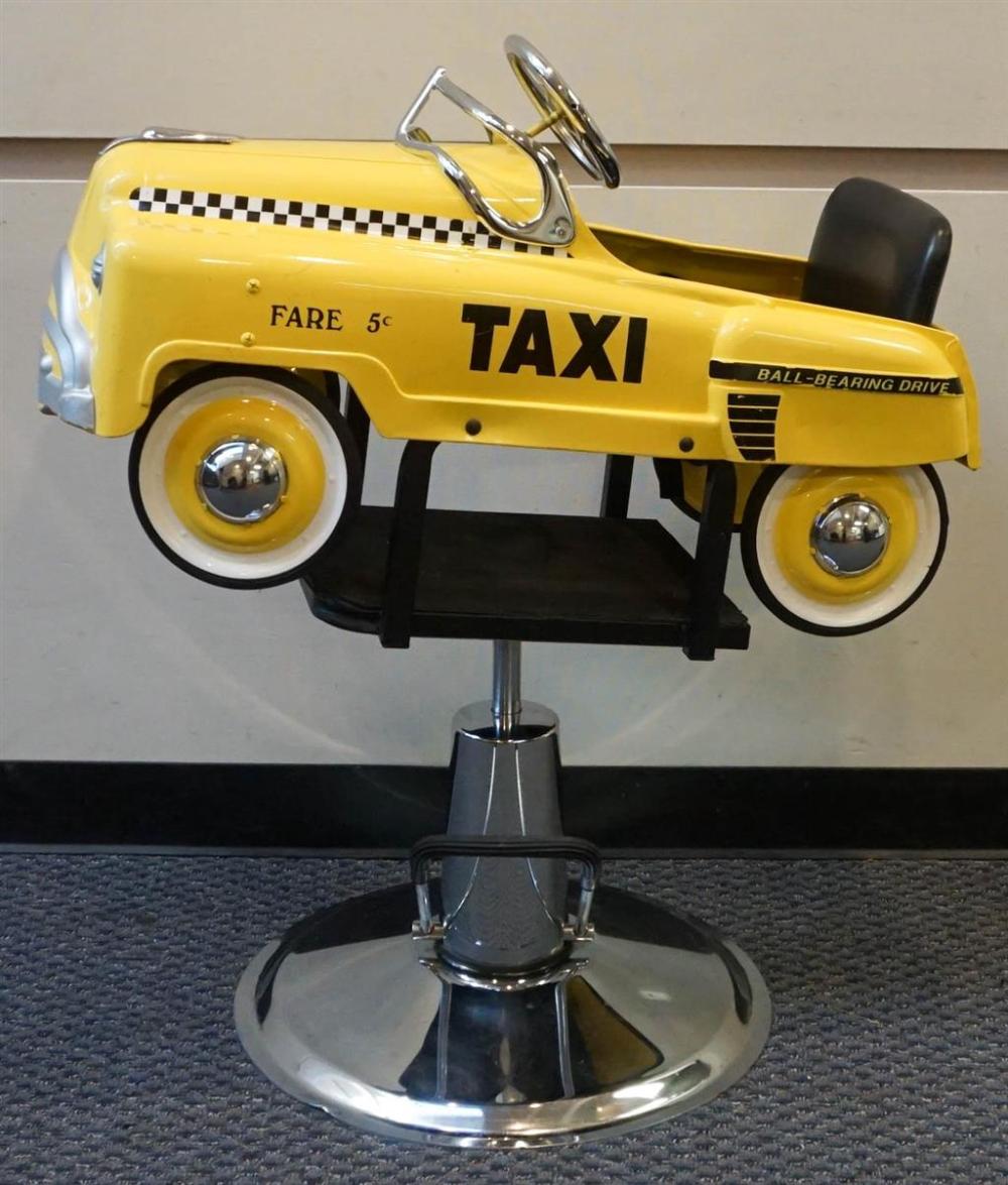 CONTEMPORARY METAL 'TAXI' CHILD'S