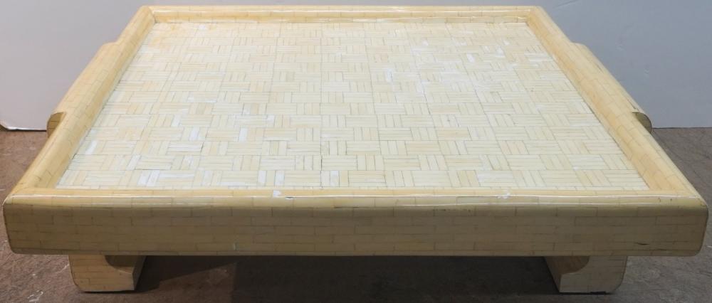 CONTEMPORARY MING STYLE FAUX BONE