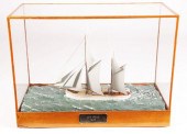 CONTEMPORARY MINIATURE CASED W