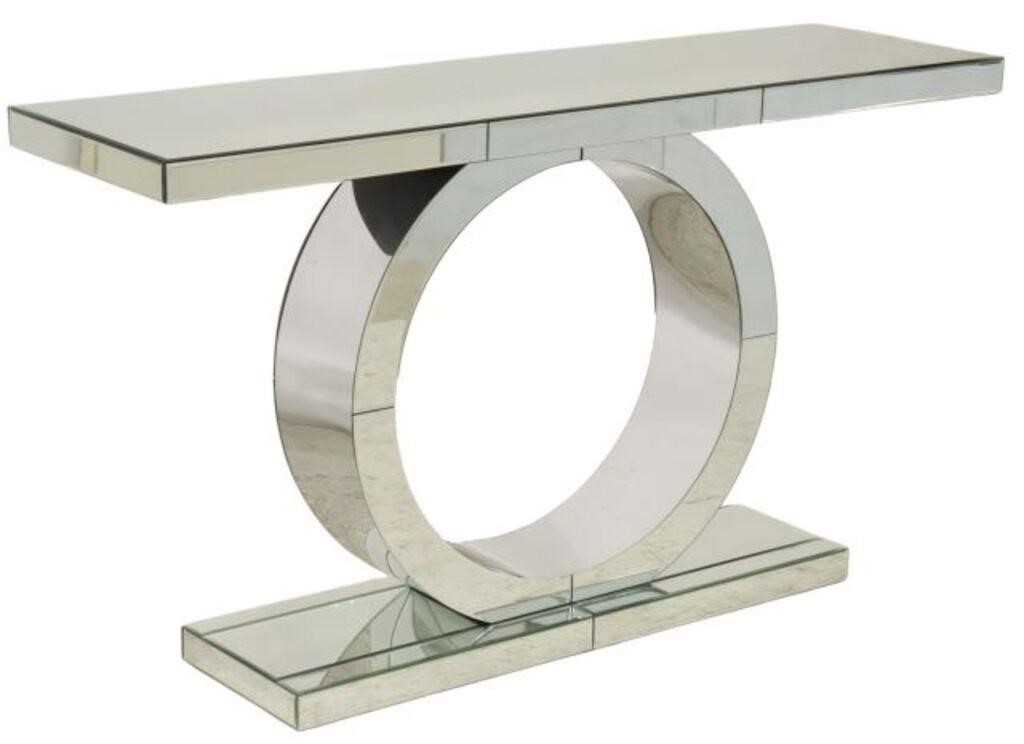 CONTEMPORARY MIRRORED CONSOLE