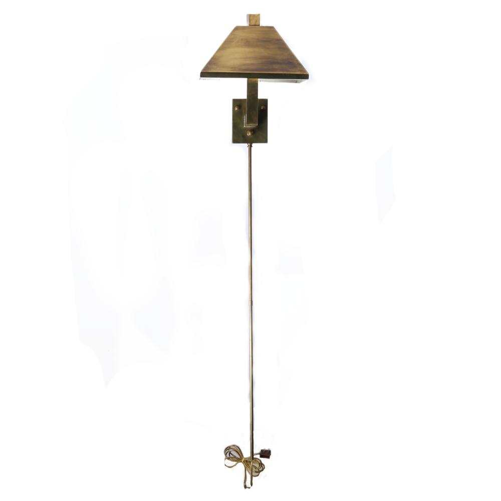CONTEMPORARY MODERN BRASS SHADE