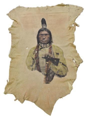 CONTEMPORARY NATIVE AMERICAN HIDE