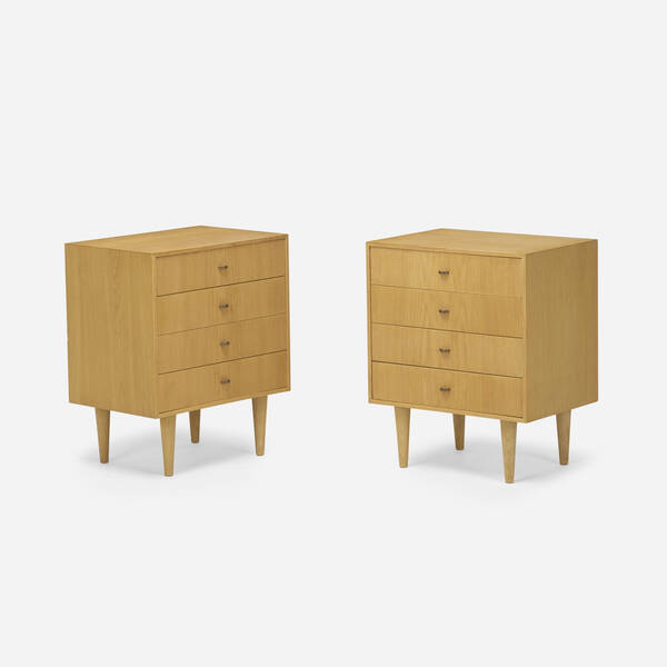 Contemporary. Nighstands, pair.