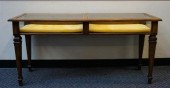 CONTEMPORARY OAK VITRINE SOFA