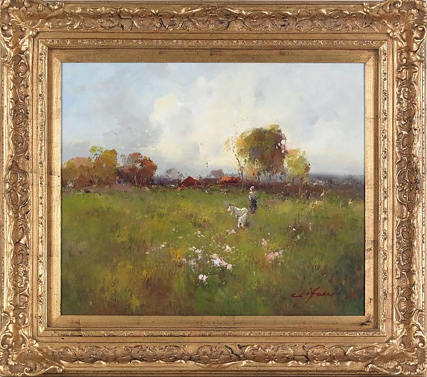 Contemporary oil on canvas